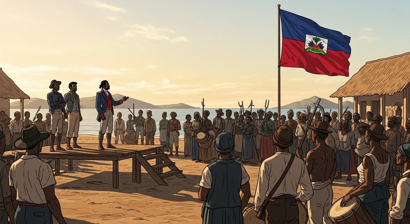 Early morning in coastal Gonaïves