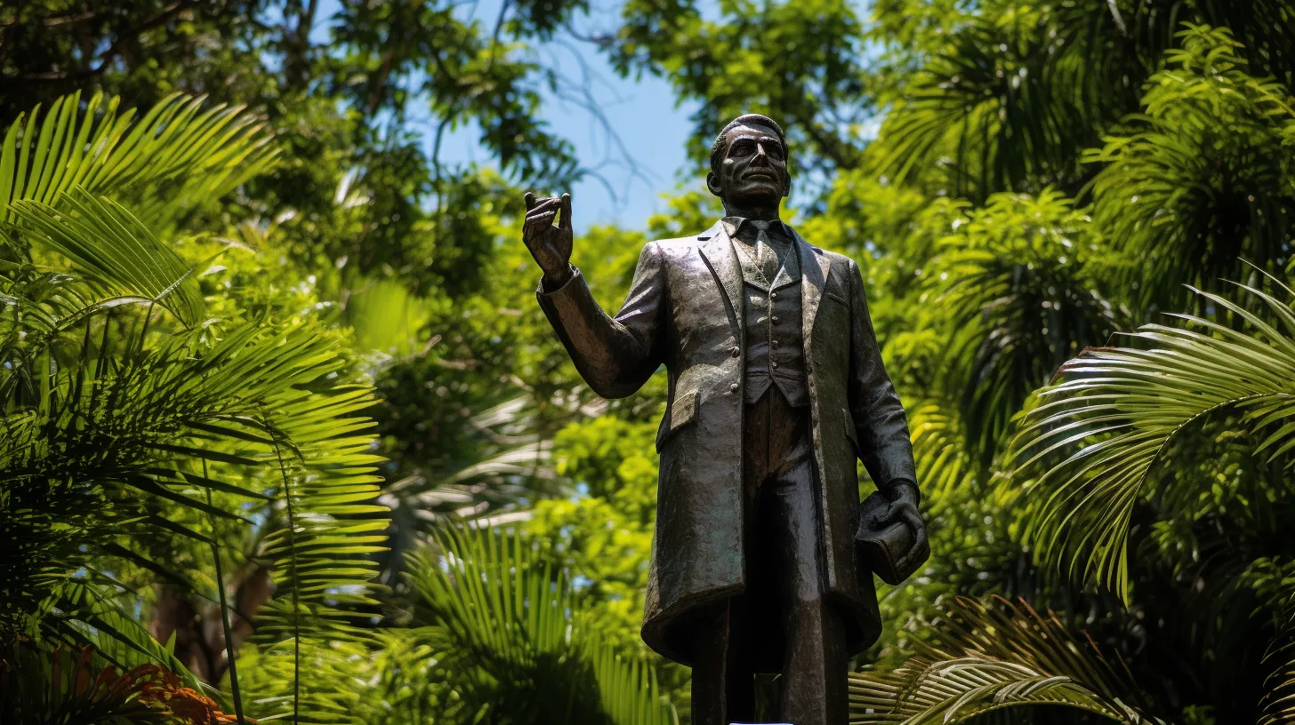 greenery representing the enduring legacy of leadership in postslavery Haiti
