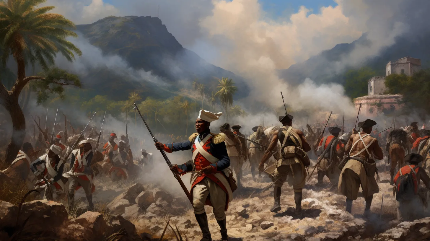 of the Haitian soldiers who fought alongside the United States
