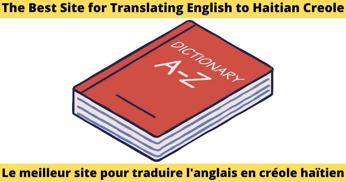 Translate English to Haitian Creole