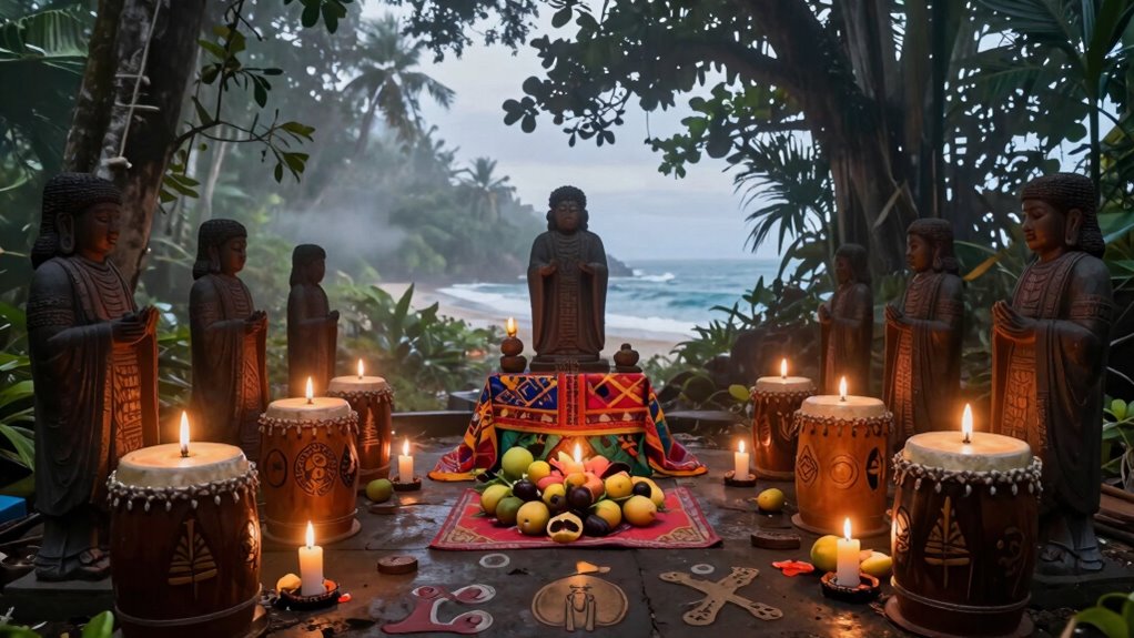 african rooted vodou crystallizes in haiti