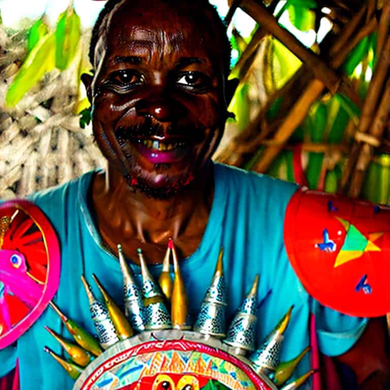 Discover the captivating story of Ogou Feray, the warrior lwa of Haitian Vodou, and learn how his art and spiritual power can inspire you to unleash.