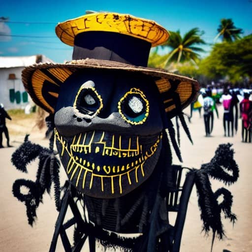 Do Haitians believe in Halloween?