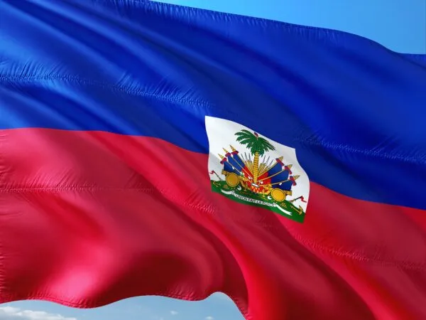 Haiti flag restored in 1986