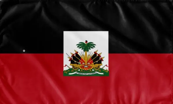 Haiti Flag during Duvalier's regime