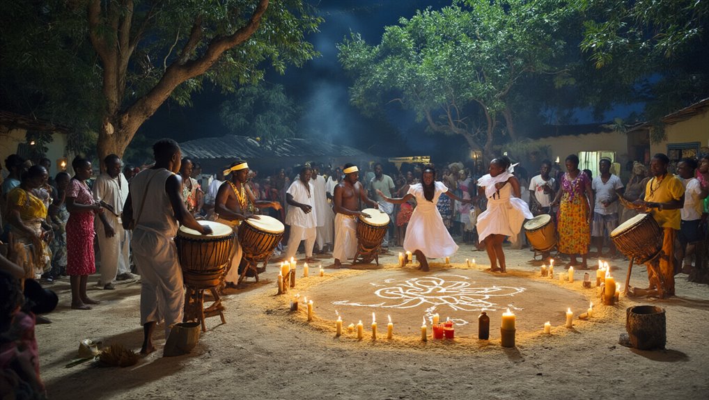 vodou ceremonies ritual music possession community